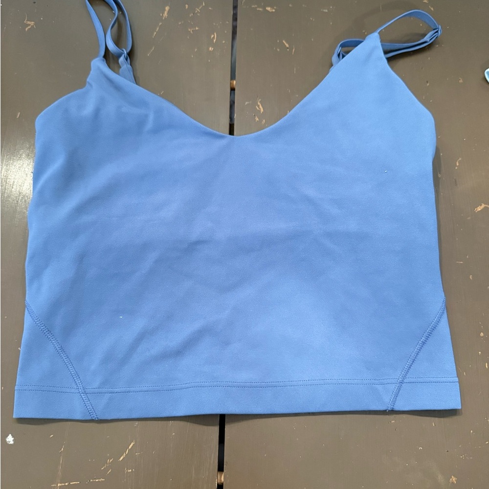 Lululemon Athletica Blue Tank Top